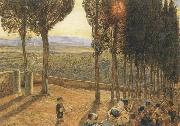 Festa at Fiesole, William Holman Hunt